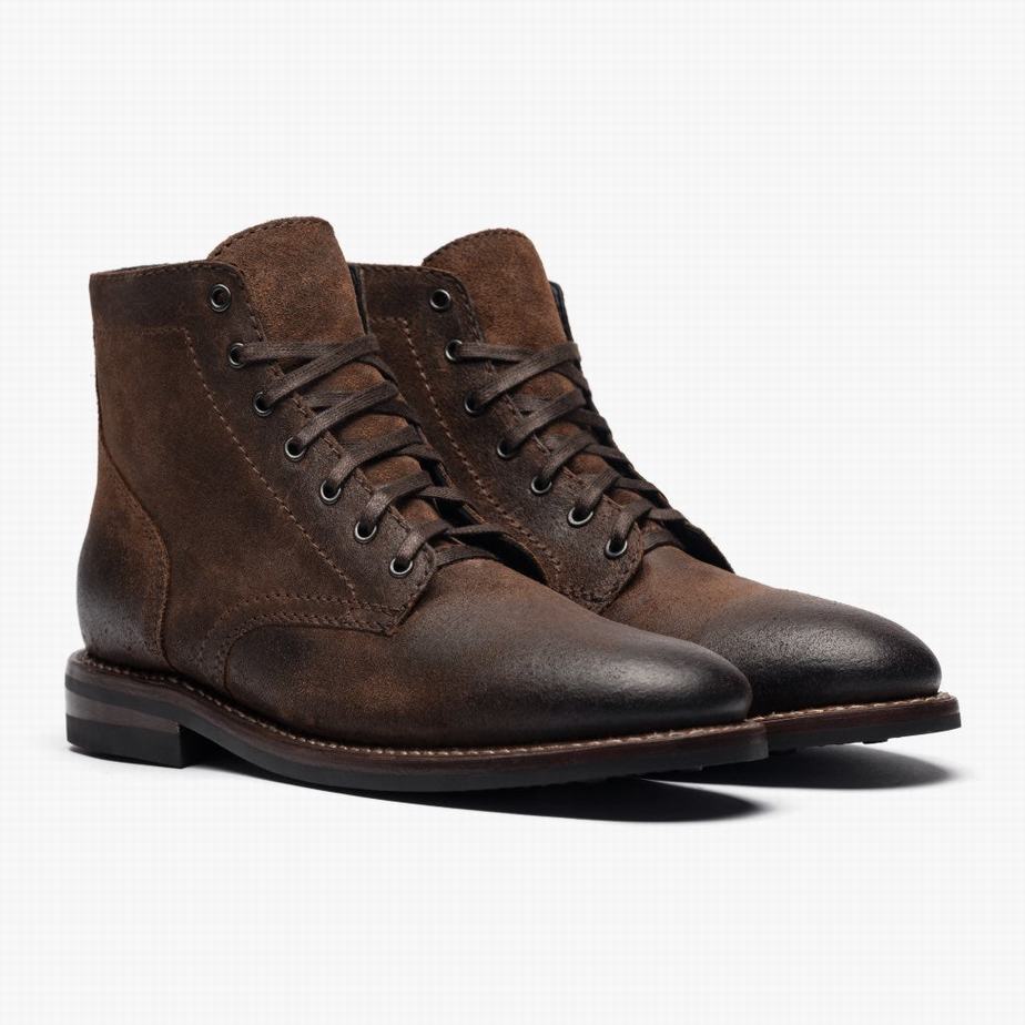 Thursday Boots President Men Lace Up Boots Mocha | MBA2782XT