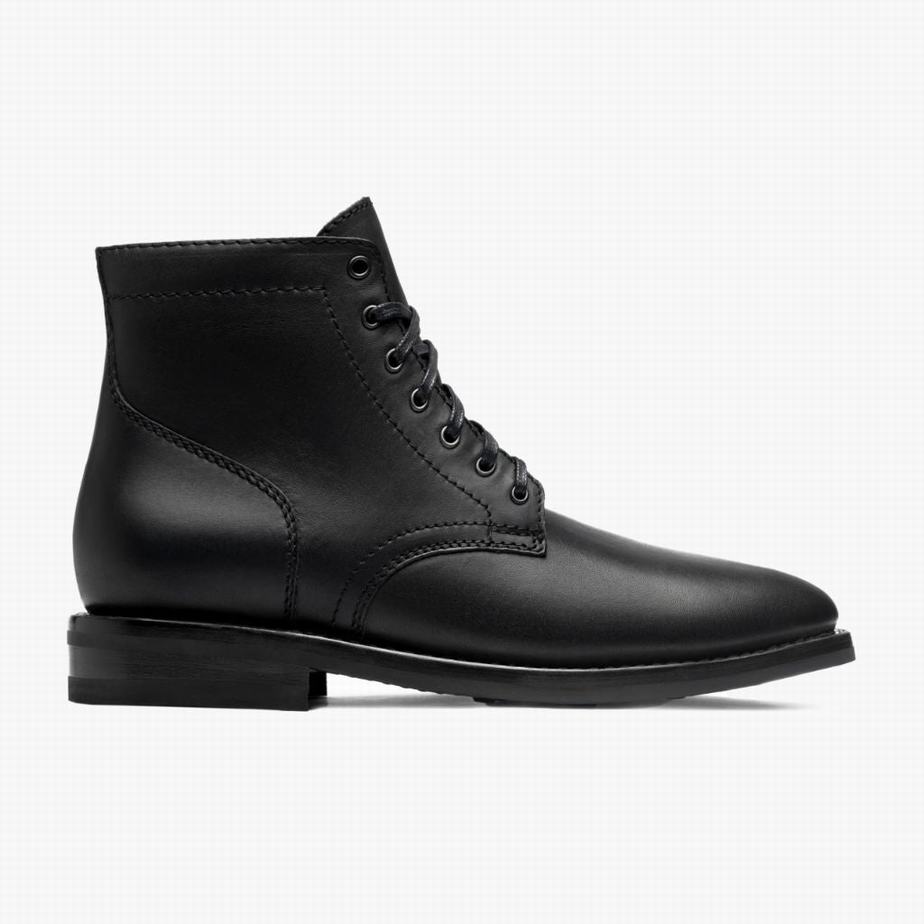 Thursday Boots President Men Lace Up Boots Black | JVU944MX