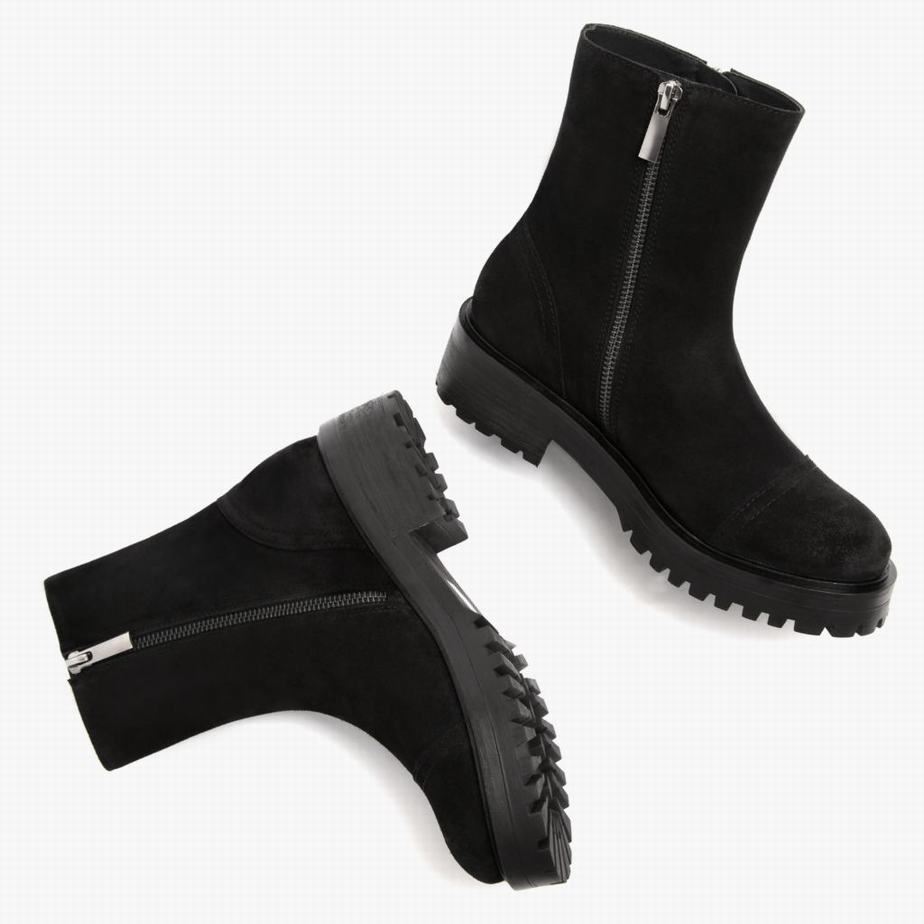 Thursday Boots Raider Women Booties Black | LBQ4412FB