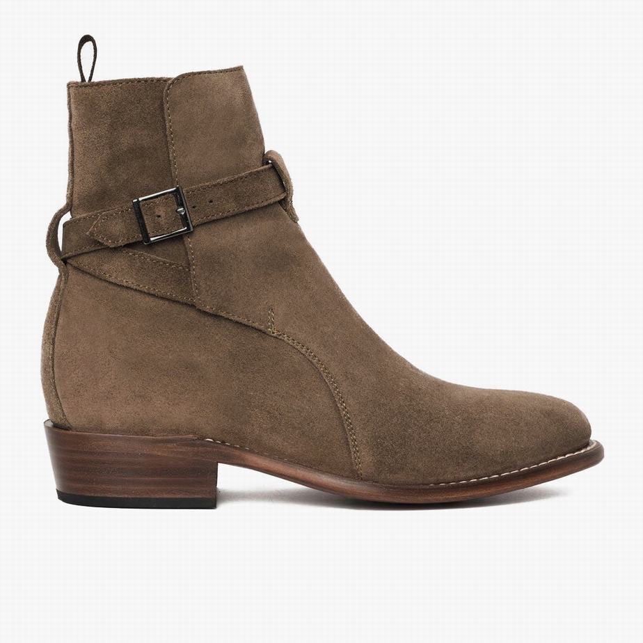 Thursday Boots Rogue Men Chelsea Boots Grey Brown | SRL463VX