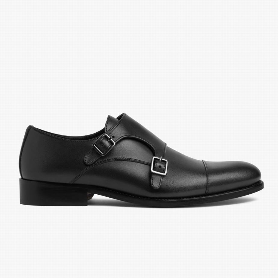 Thursday Boots Saint Men Dress Shoes Black | FLR219UK