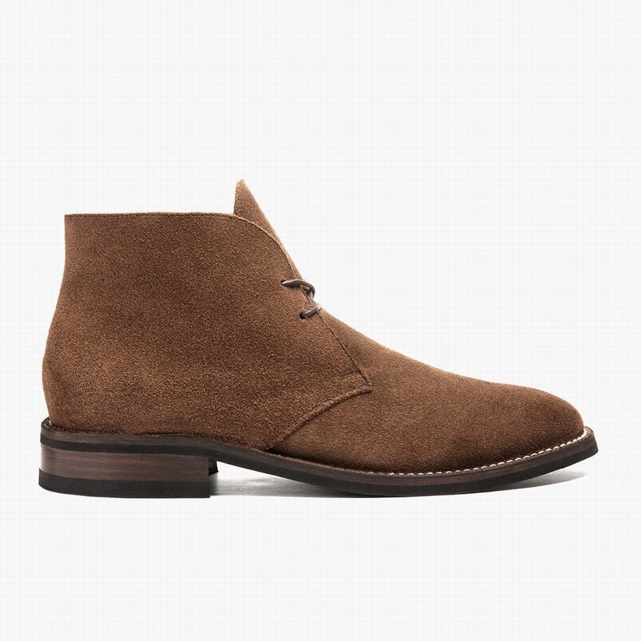 Thursday Boots Scout Men Chukka Boots Brown | ZIO3077BV