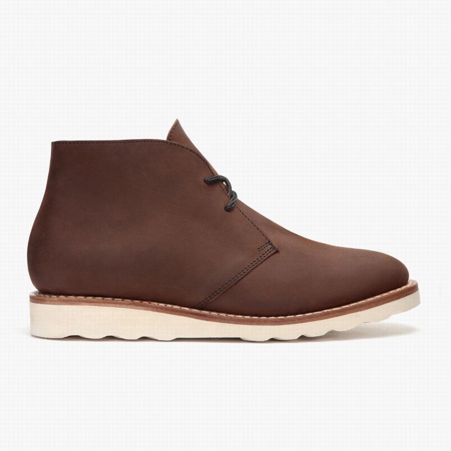 Thursday Boots Scout Men Chukka Boots Chocolate | UTY8476YO