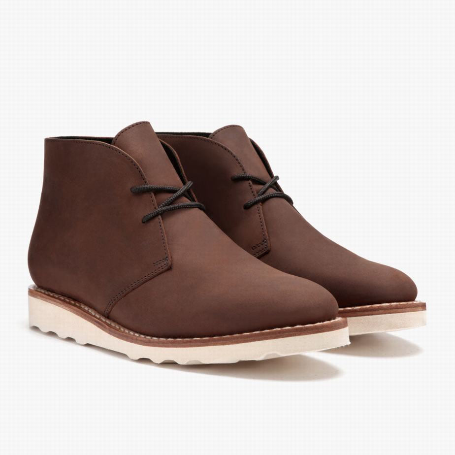 Thursday Boots Scout Men Chukka Boots Chocolate | UTY8476YO