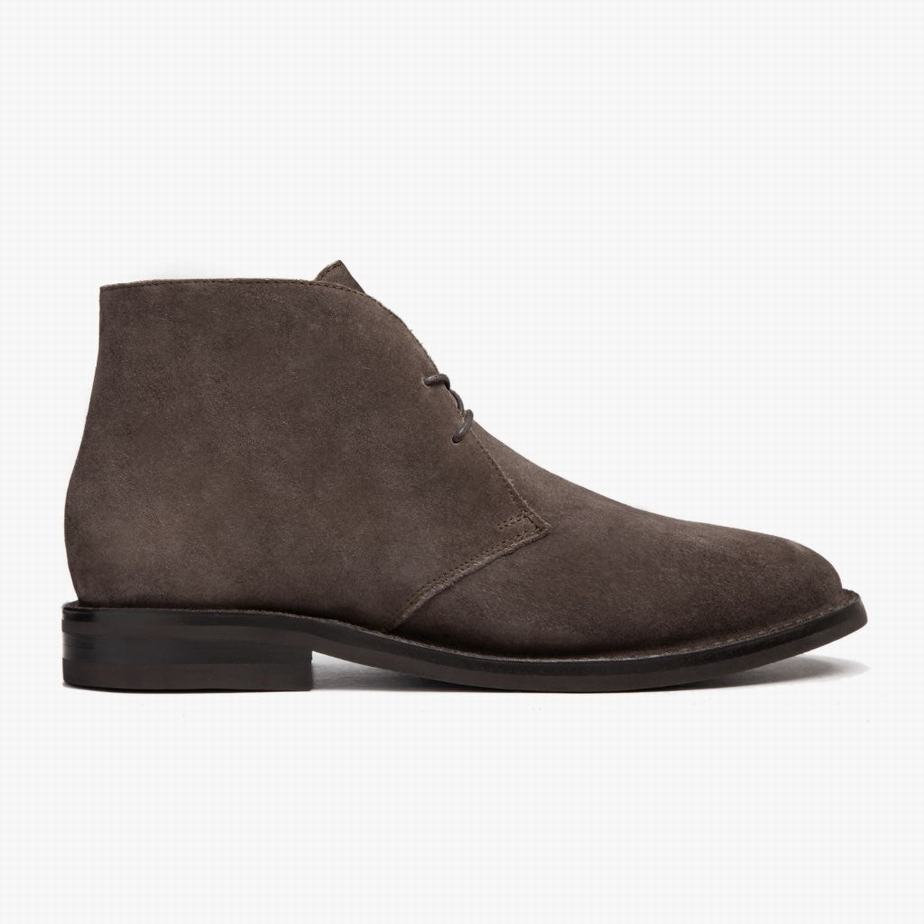 Thursday Boots Scout Men Chukka Boots Grey | NKY1964MW