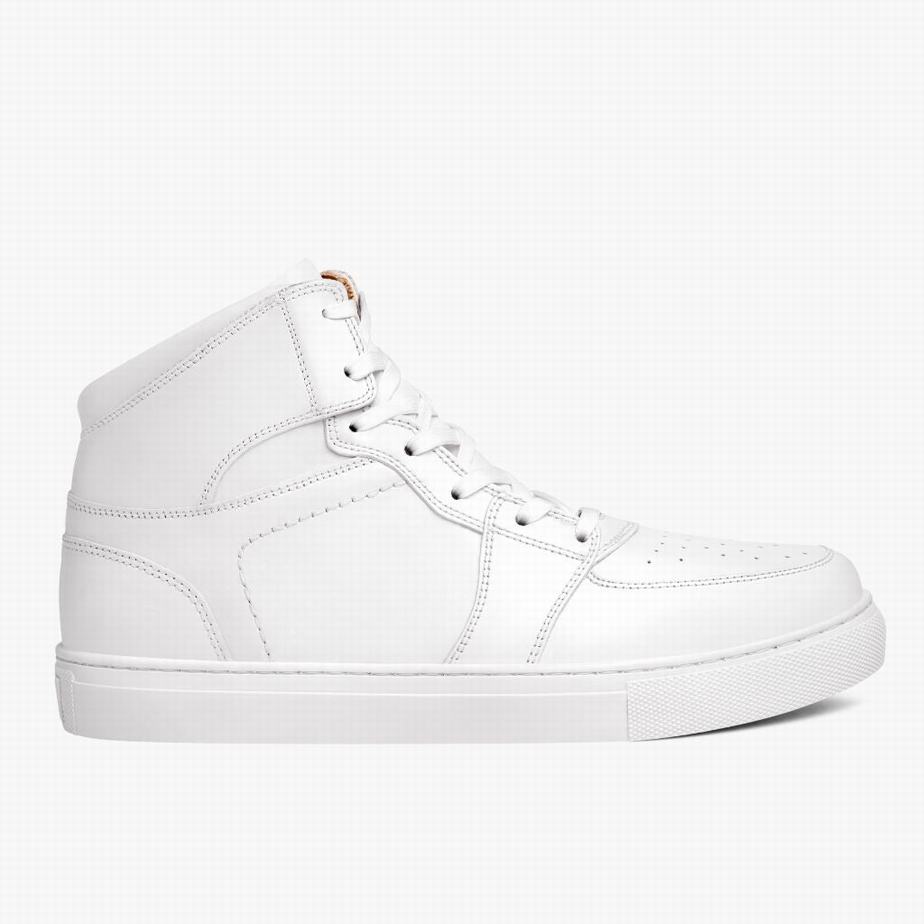 Thursday Boots Showtime Men High-Top Sneakers White | FHZ241CA