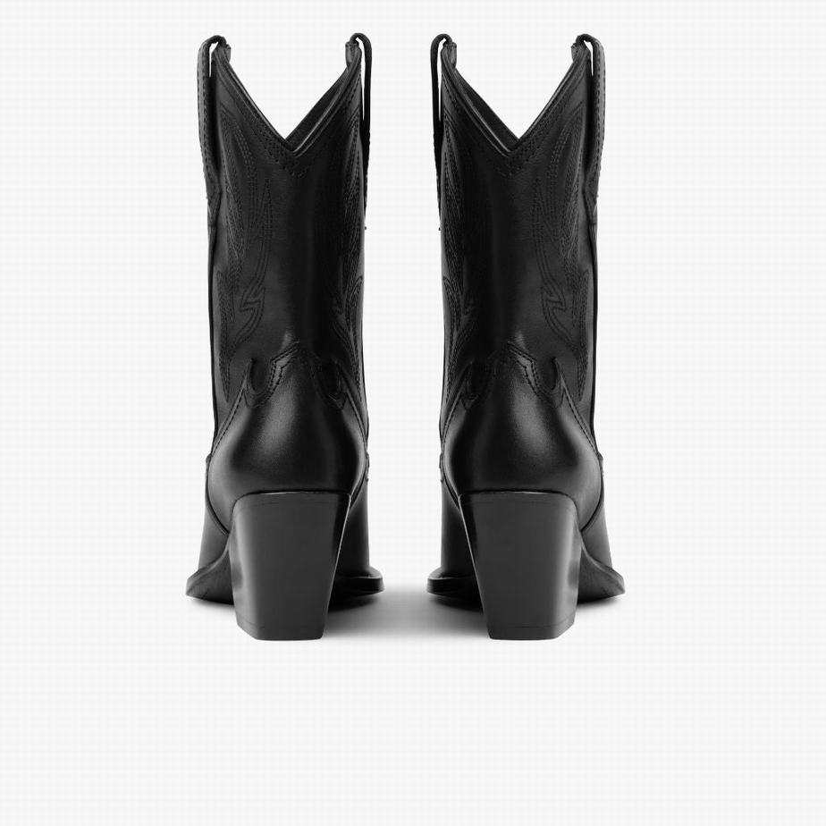 Thursday Boots Sierra Women Western Boots Black | LUT658XE