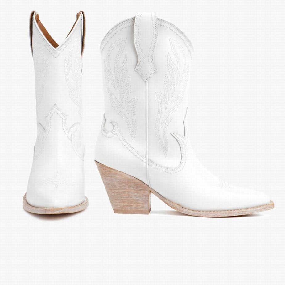 Thursday Boots Sierra Women Western Boots White | NFH4937JX