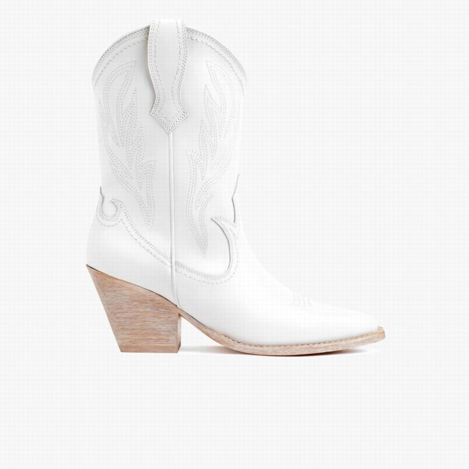 Thursday Boots Sierra Women Western Boots White | NFH4937JX