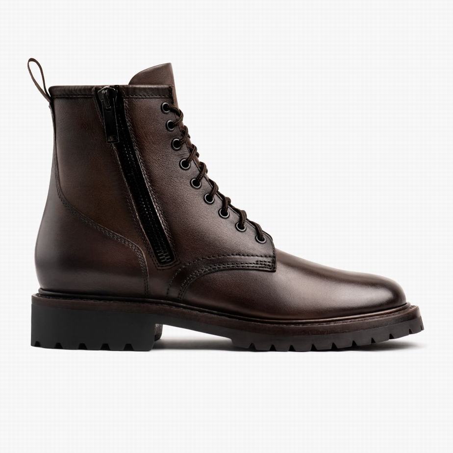 Thursday Boots Stomper Men Lace Up Boots Old English | YWQ8221VN