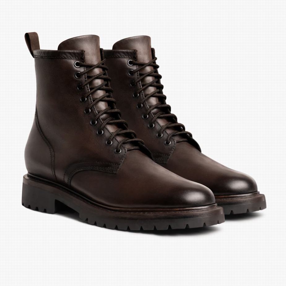 Thursday Boots Stomper Men Lace Up Boots Old English | YWQ8221VN