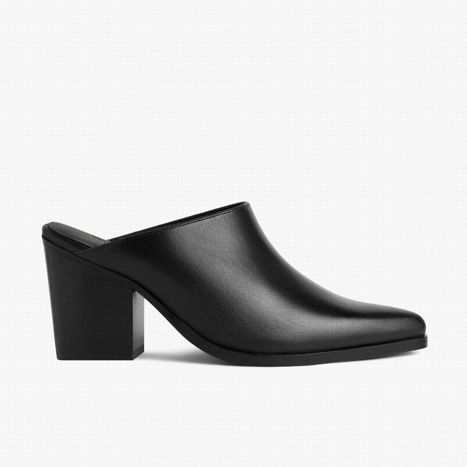 Thursday Boots Summer Women Mules Black | LZB6251LC