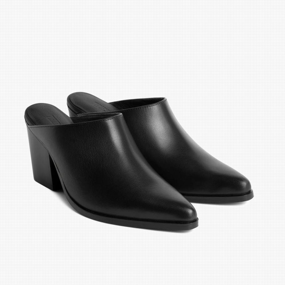 Thursday Boots Summer Women Mules Black | LZB6251LC