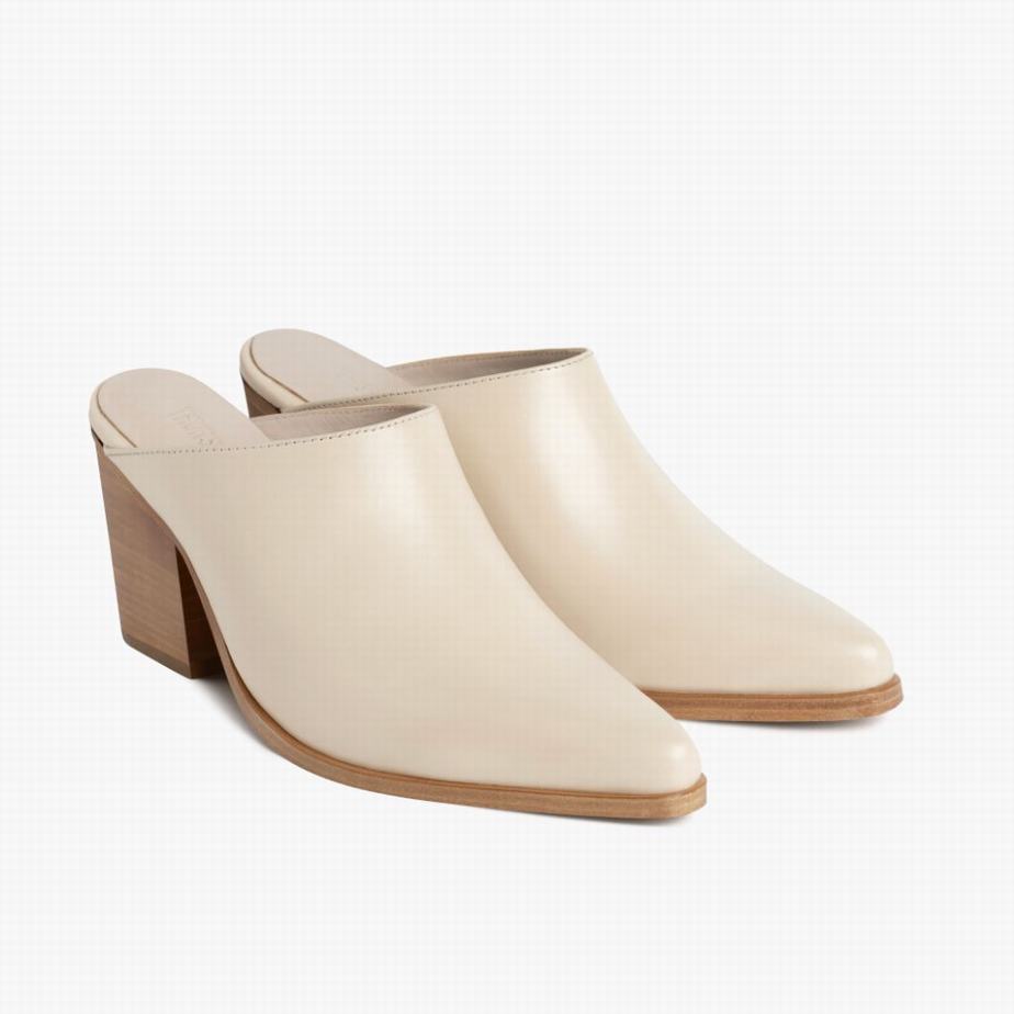 Thursday Boots Summer Women Mules White | GVY9085YP