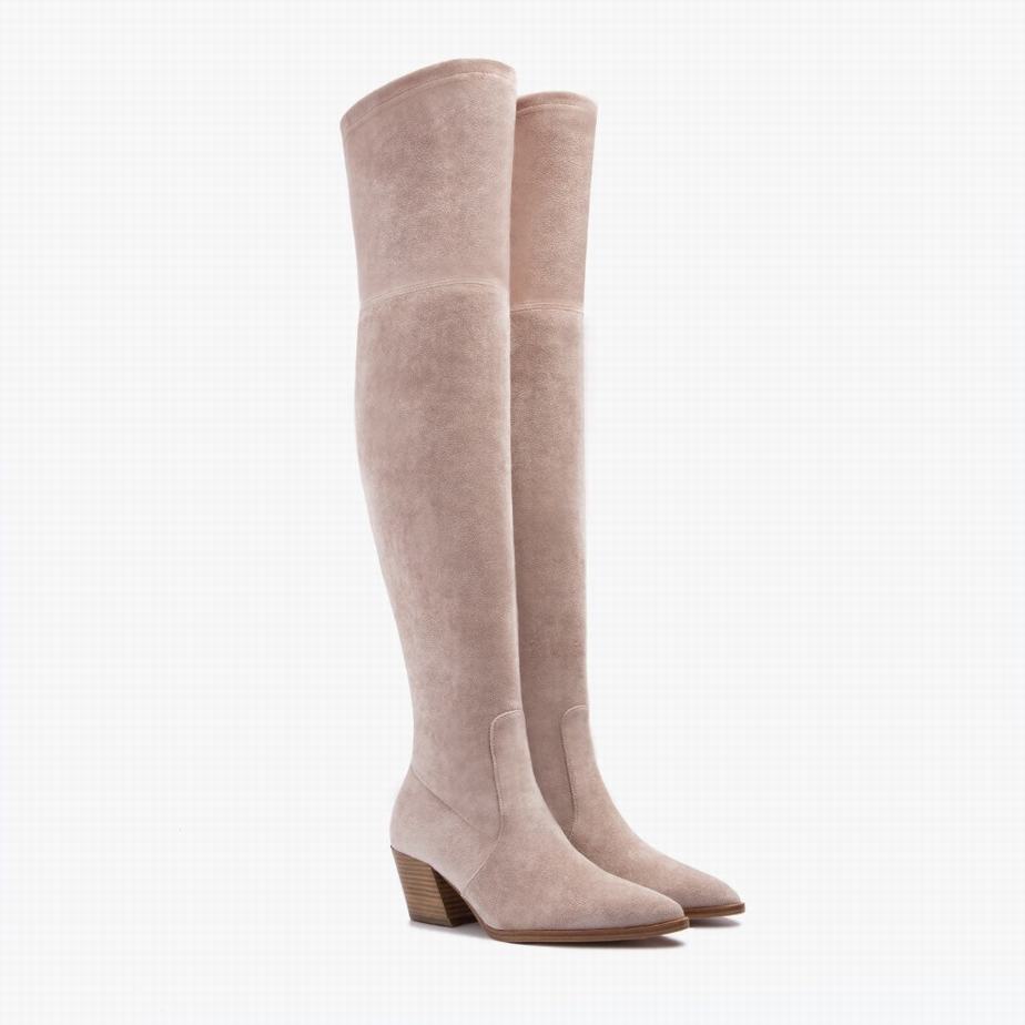 Thursday Boots Tempest Women Over-the-knee Boots Brown | BNN2326LA