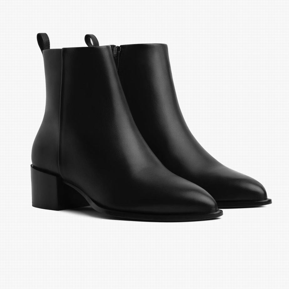 Thursday Boots Tempo Women Booties Black | JCZ8510DP