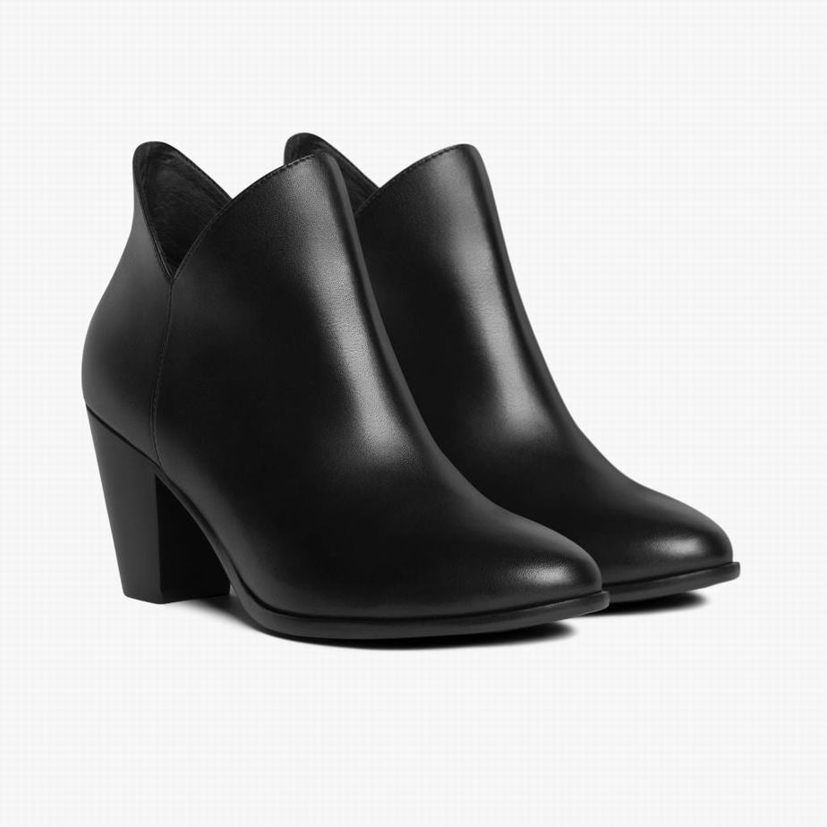 Thursday Boots Uptown Women Booties Black | MBP3884RH