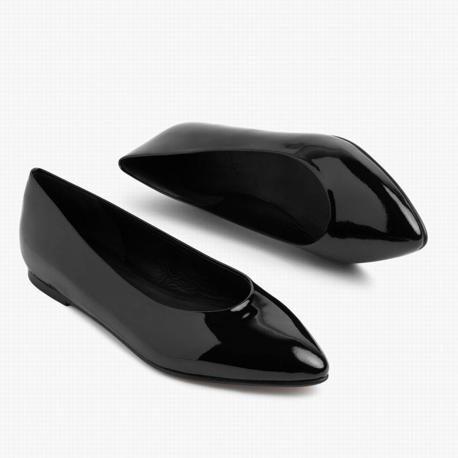 Thursday Boots Viva Women Ballet Flats Black | XIL3263ZP