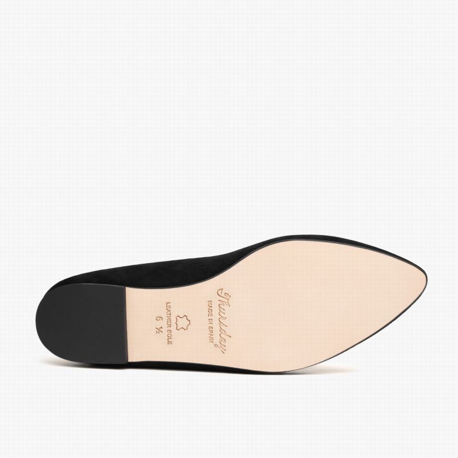 Thursday Boots Viva Women Ballet Flats Black | HJP9948QF