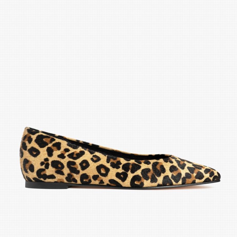 Thursday Boots Viva Women Ballet Flats Leopard | LYN1985NE