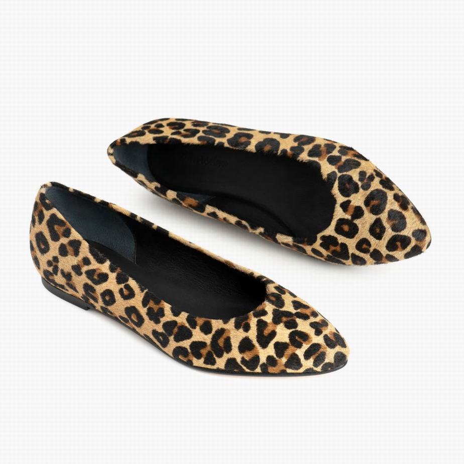 Thursday Boots Viva Women Ballet Flats Leopard | LYN1985NE