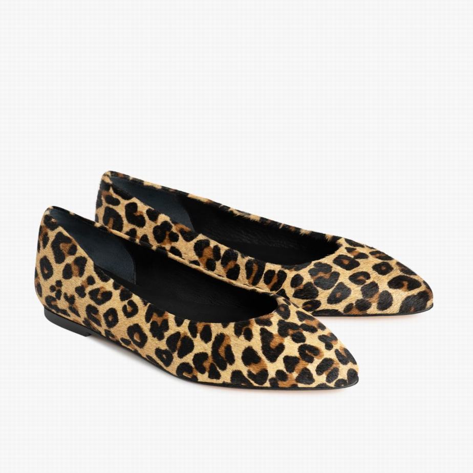 Thursday Boots Viva Women Ballet Flats Leopard | LYN1985NE