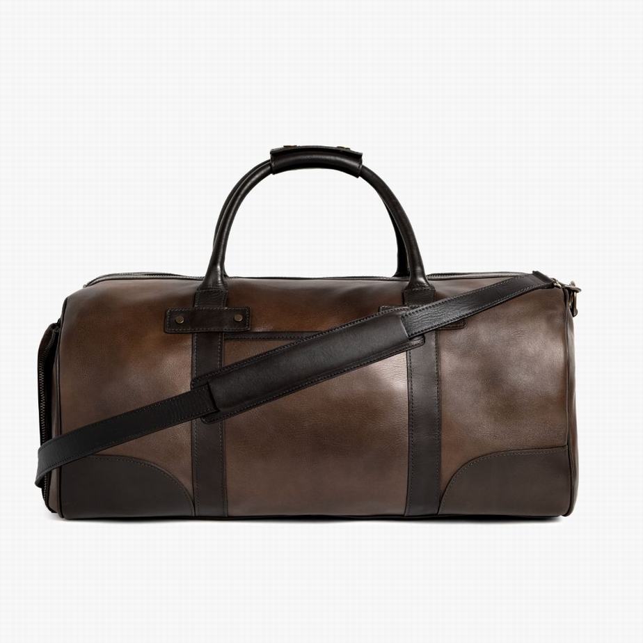 Thursday Boots Weekender Men Duffle Bags Chocolate | WQY919UK