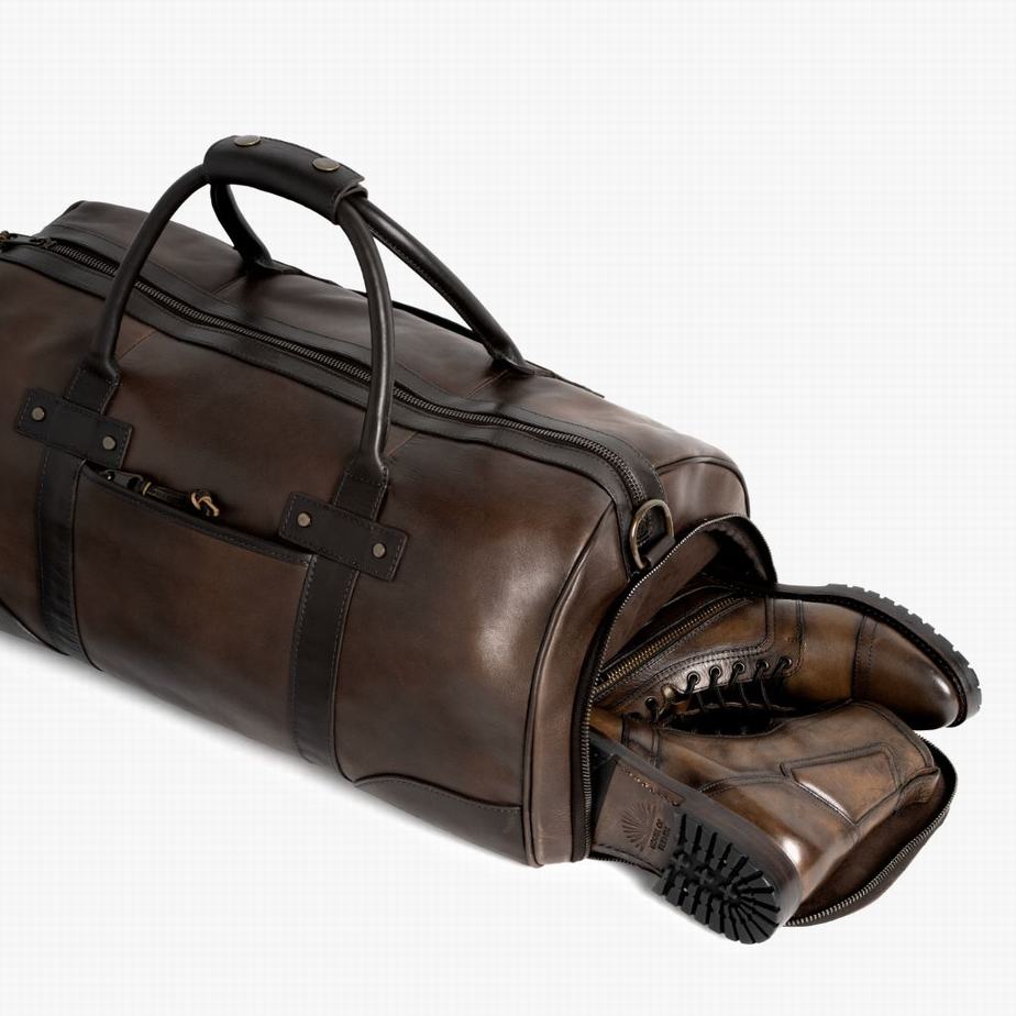 Thursday Boots Weekender Men Duffle Bags Chocolate | WQY919UK