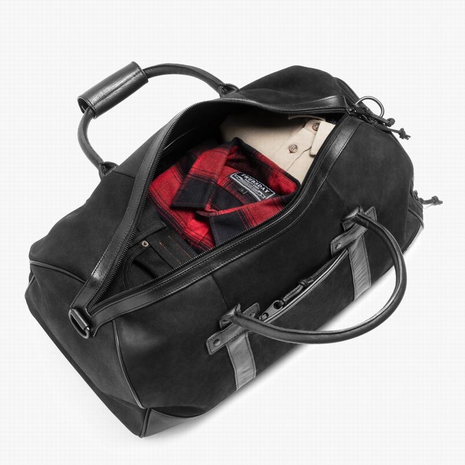 Thursday Boots Weekender Men Duffle Bags Black | RKF769PE