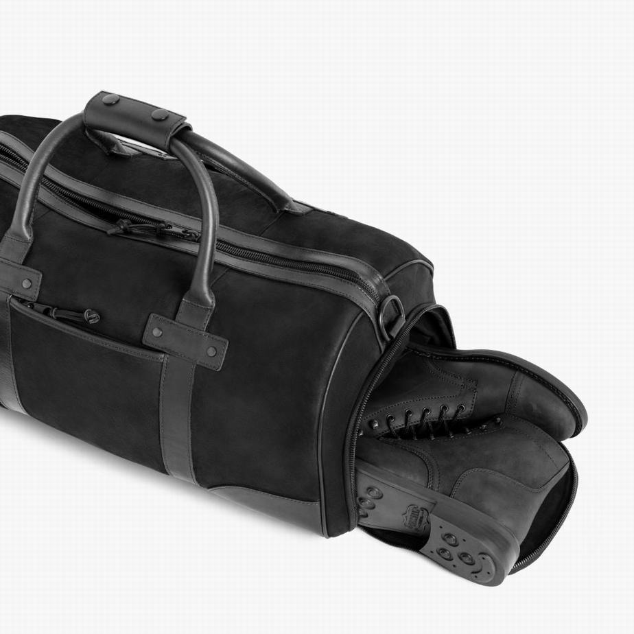 Thursday Boots Weekender Men Duffle Bags Black | RKF769PE