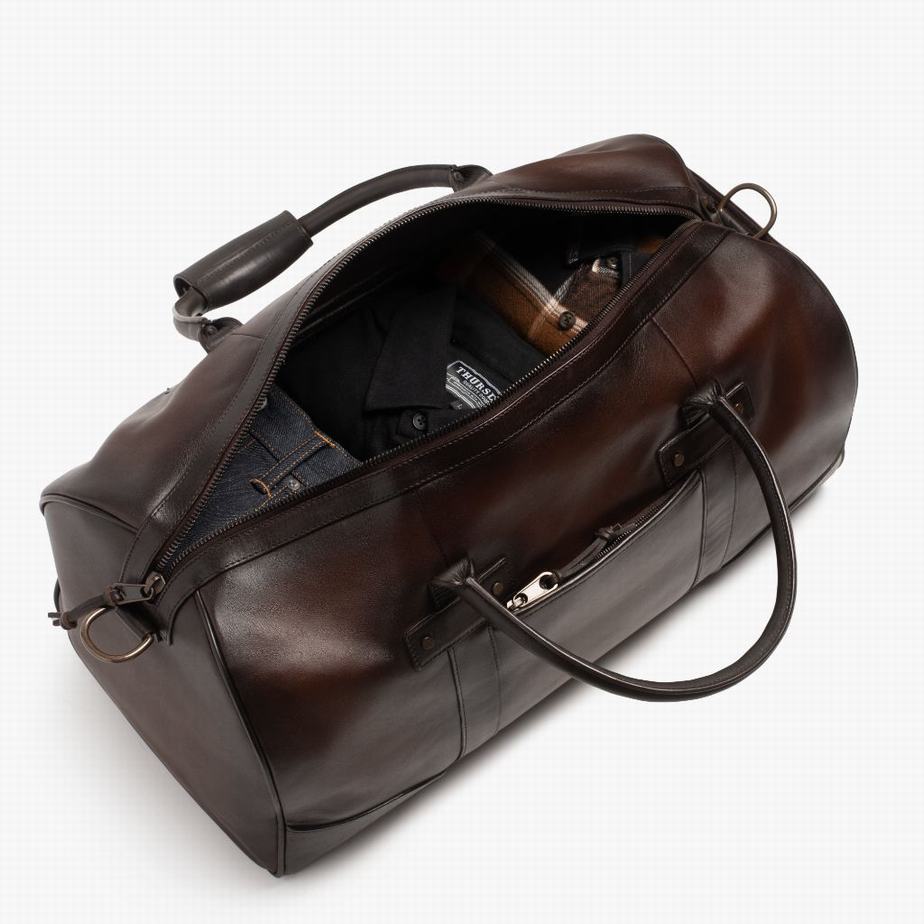 Thursday Boots Weekender Men Duffle Bags Old English | IOZ3410PZ