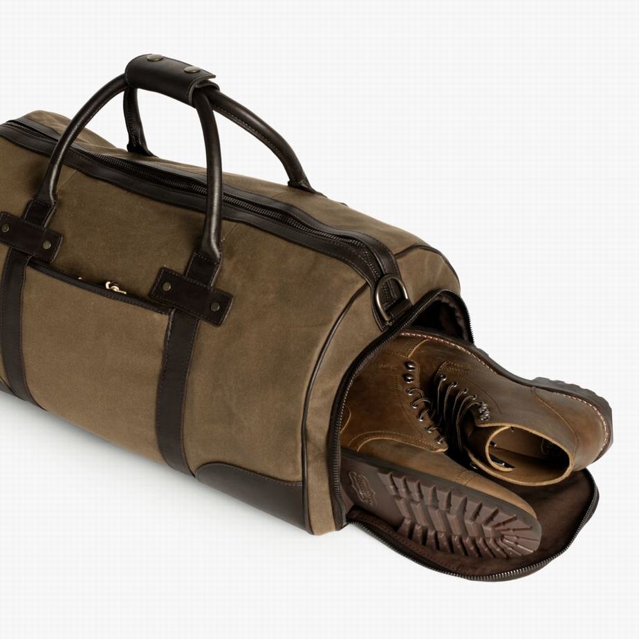 Thursday Boots Weekender Men Duffle Bags Brown | JDB1517SS